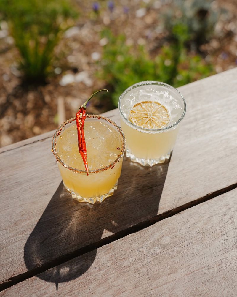 Spicy and classic margaritas